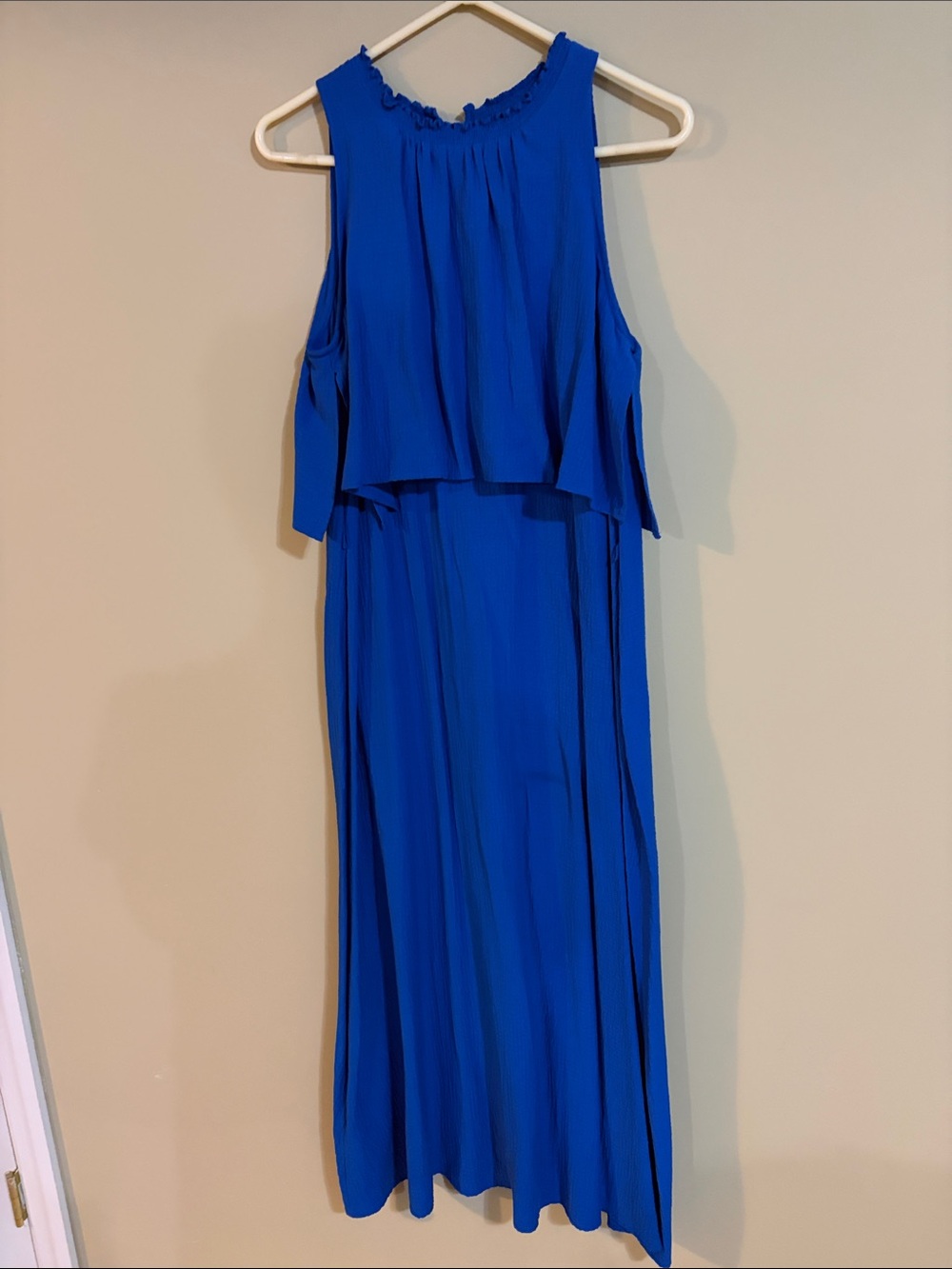 Calvin Klein Royal Blue Maxi Dress